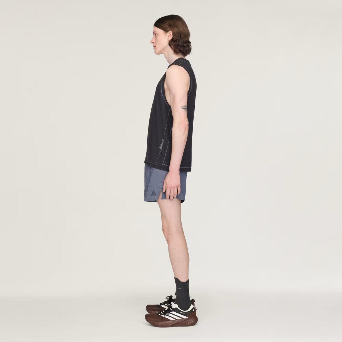 Adi365 Song For The Mute Running Tank Top Black
