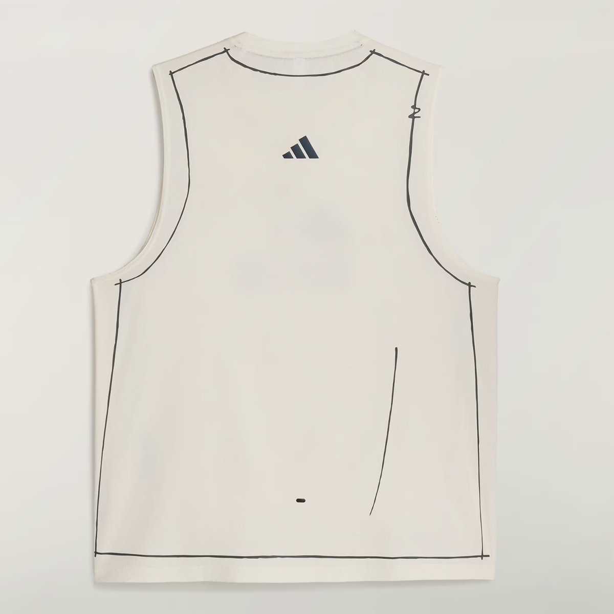 Adi365 Song For The Mute Running Tank Top Chalk White