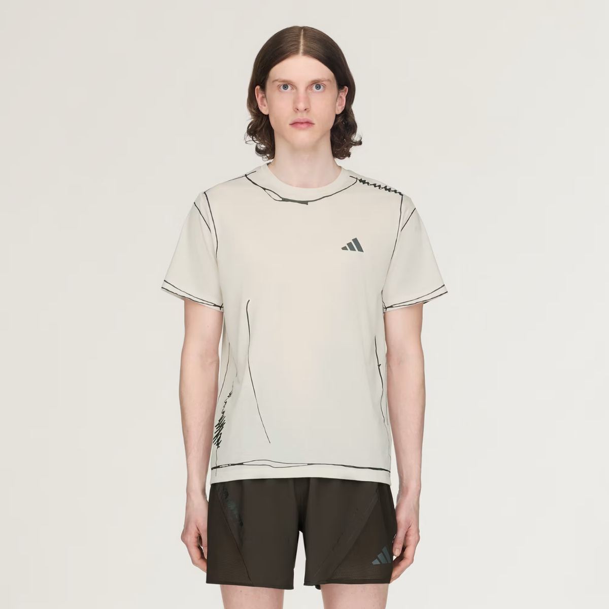 Adi365 Song For The Mute Running Unitefit T-Shirt Halo Ivory