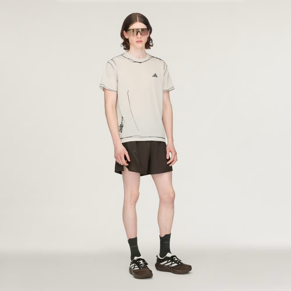 Adi365 Song For The Mute Running Unitefit T-Shirt Halo Ivory