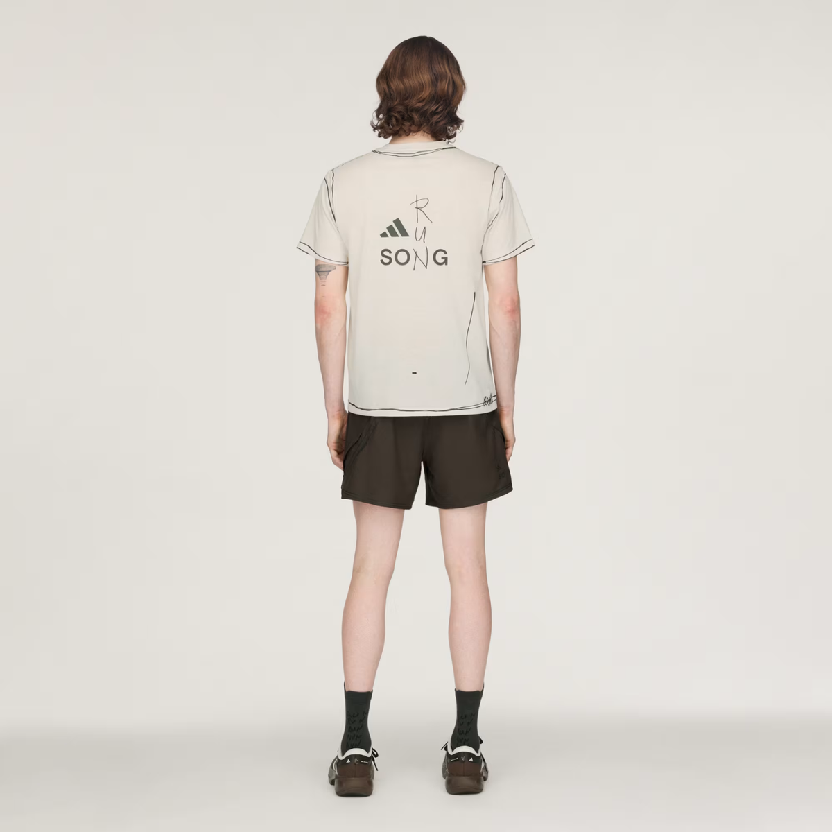 Adi365 Song For The Mute Running Unitefit T-Shirt Halo Ivory