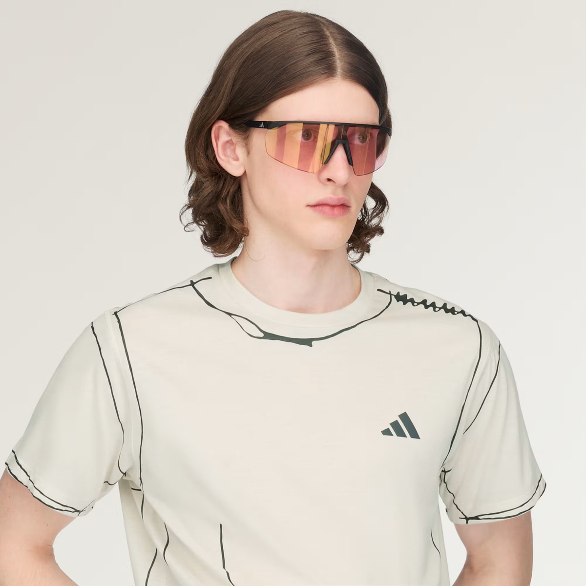 Adi365 Song For The Mute Running Unitefit T-Shirt Halo Ivory