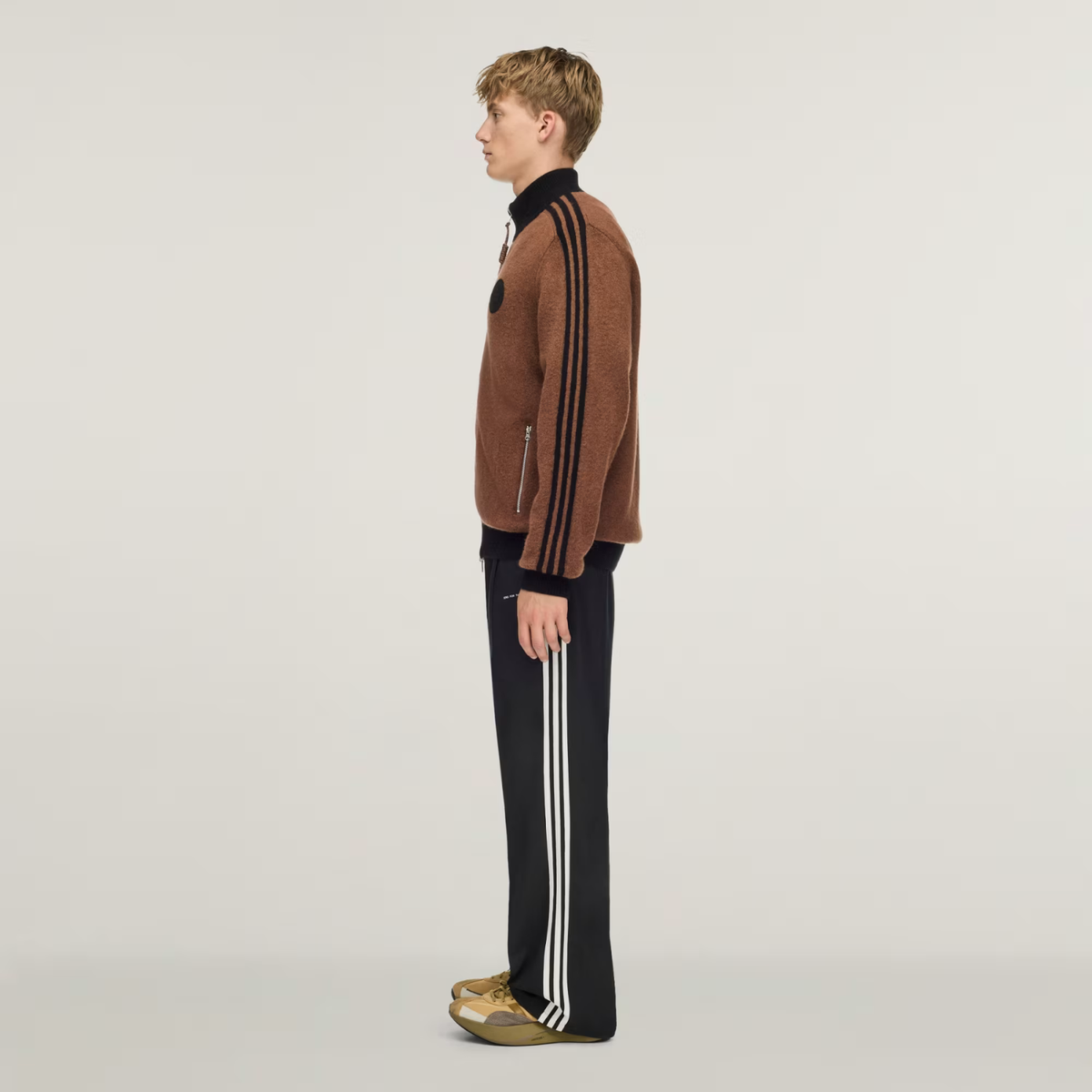 Adidas Adi008 Knit Jacket Preloved Brown 
