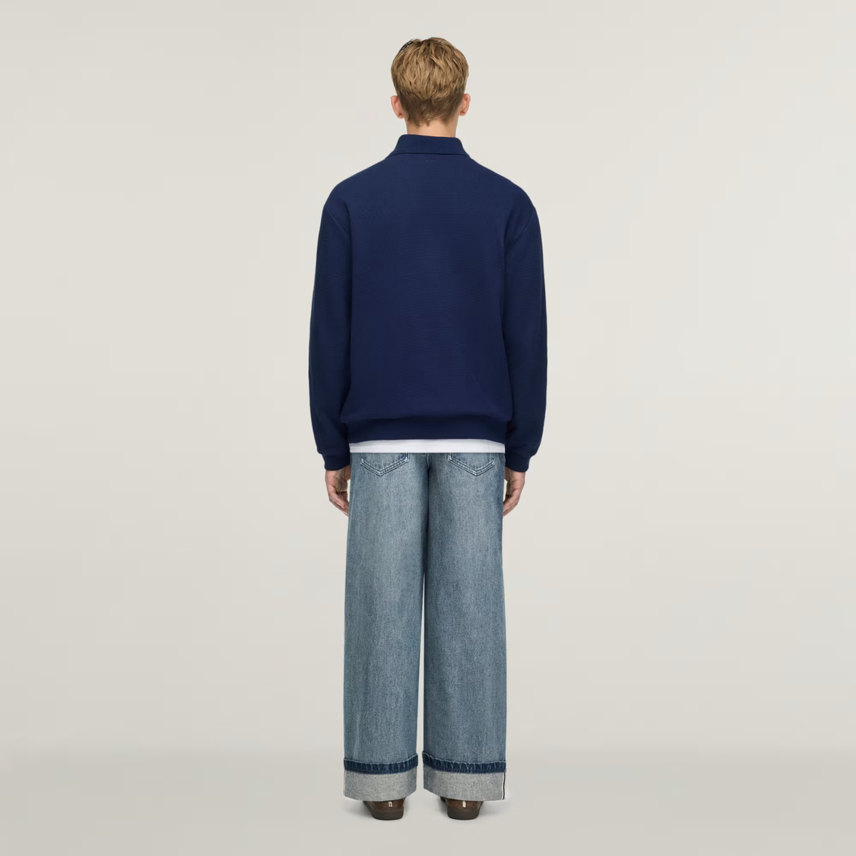 Adidas Adi008 LS Polo Night Indigo