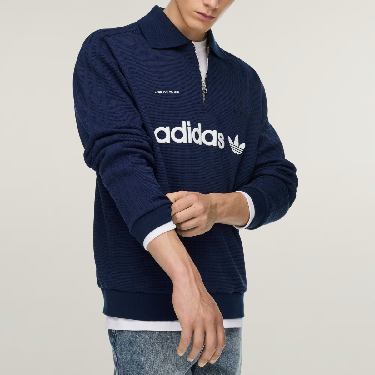 Adidas Adi008 LS Polo Night Indigo