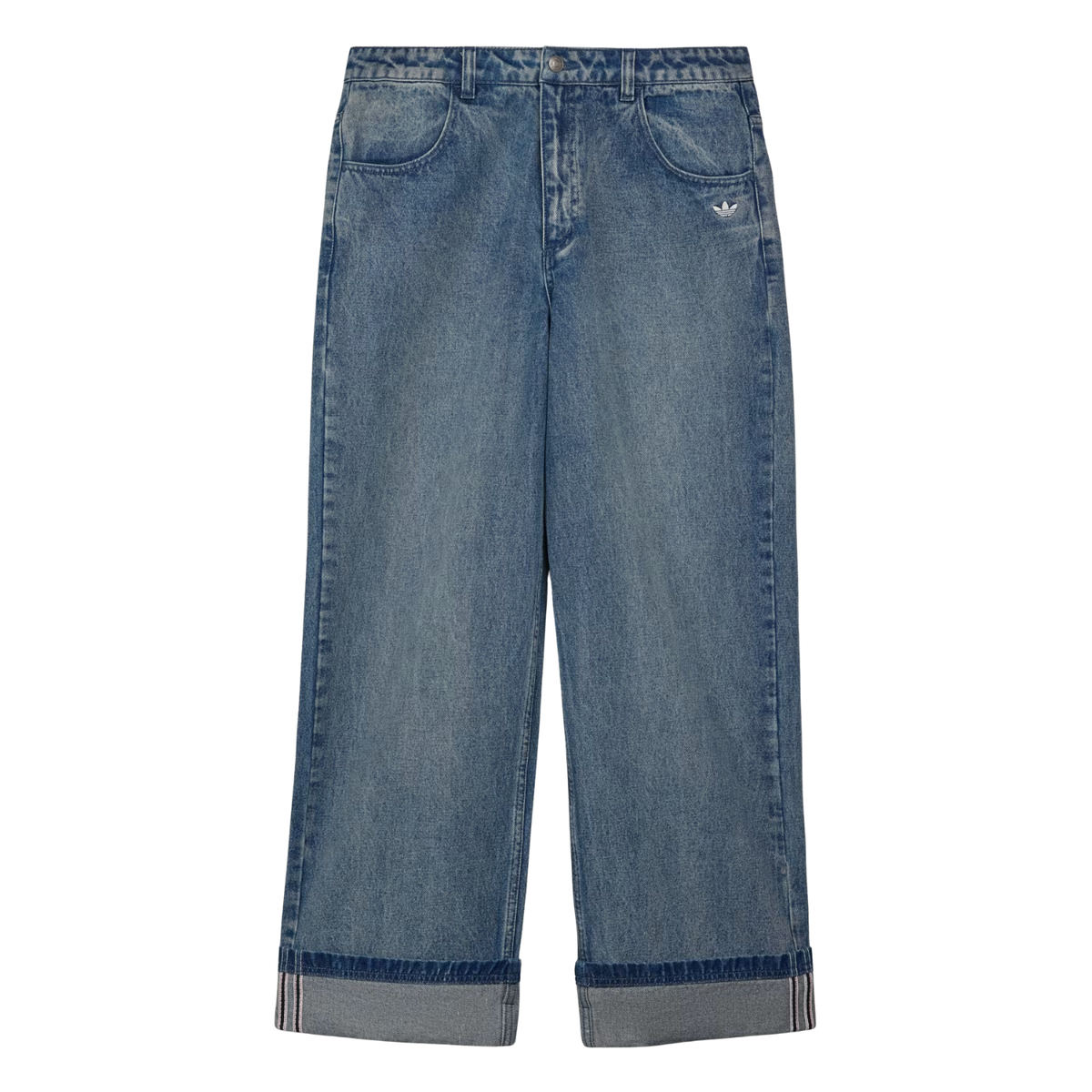 Adidas Adi008 Pants Medium Blue Denim