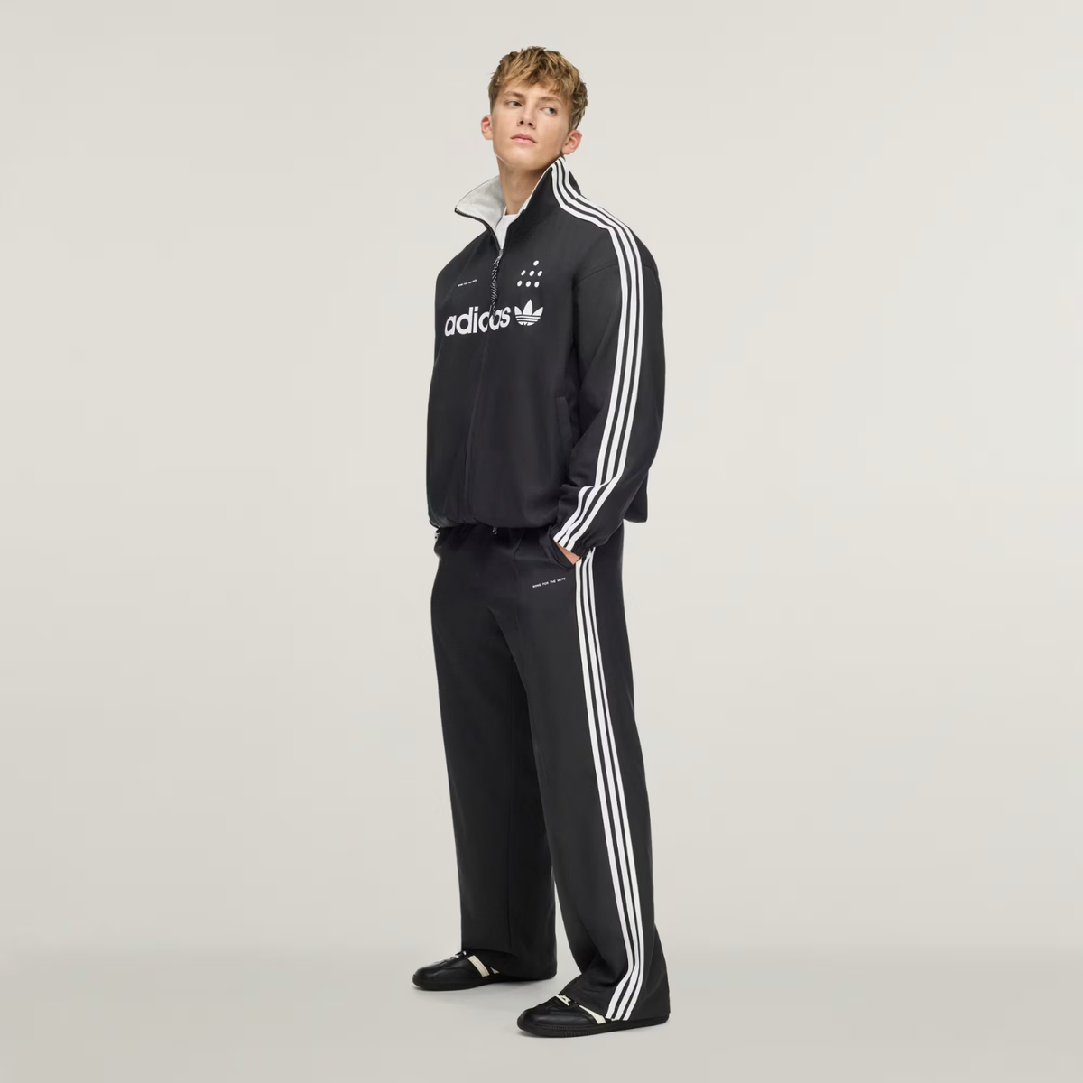 Adidas Adi008 Track Top Black/Off White