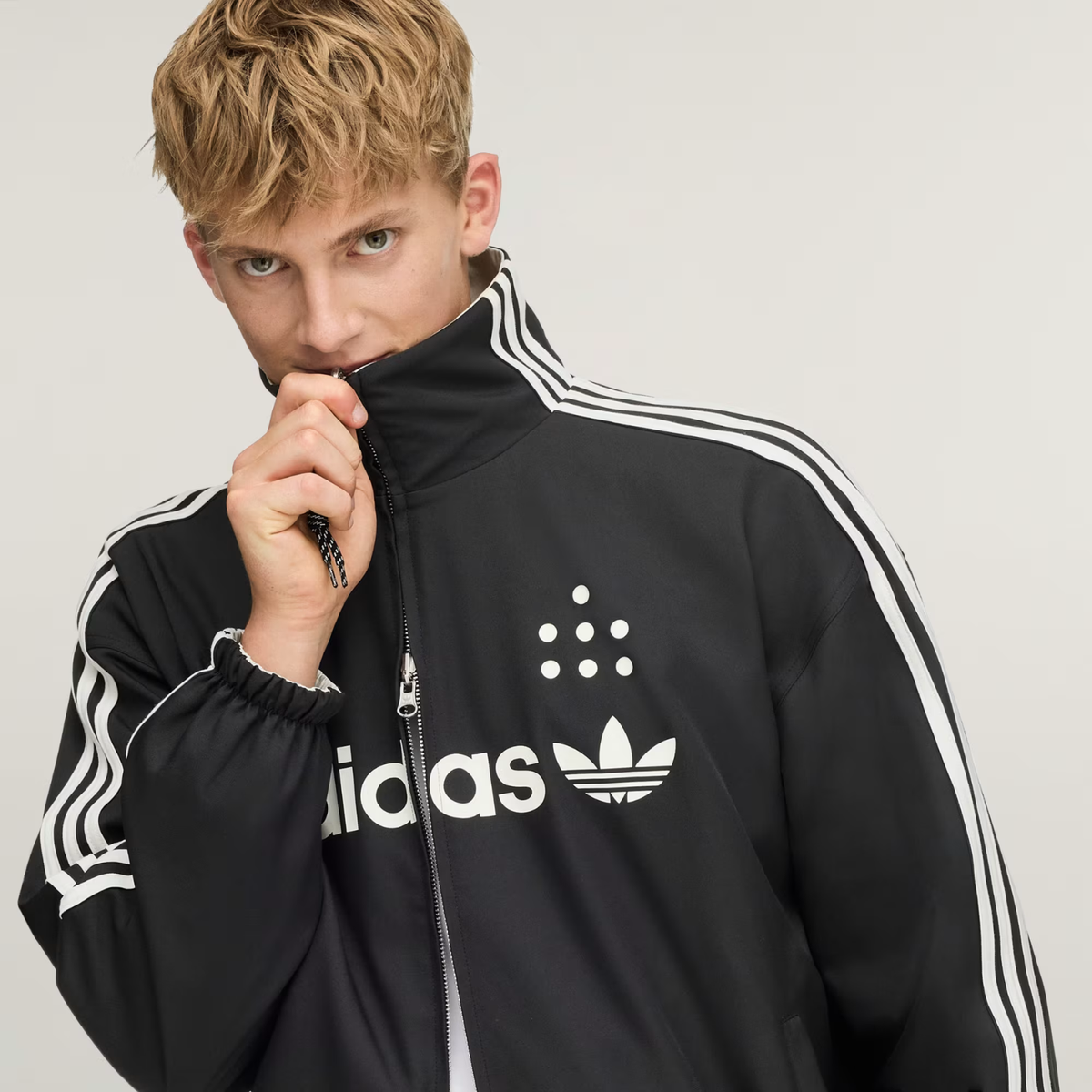 Adidas Adi008 Track Top Black/Off White