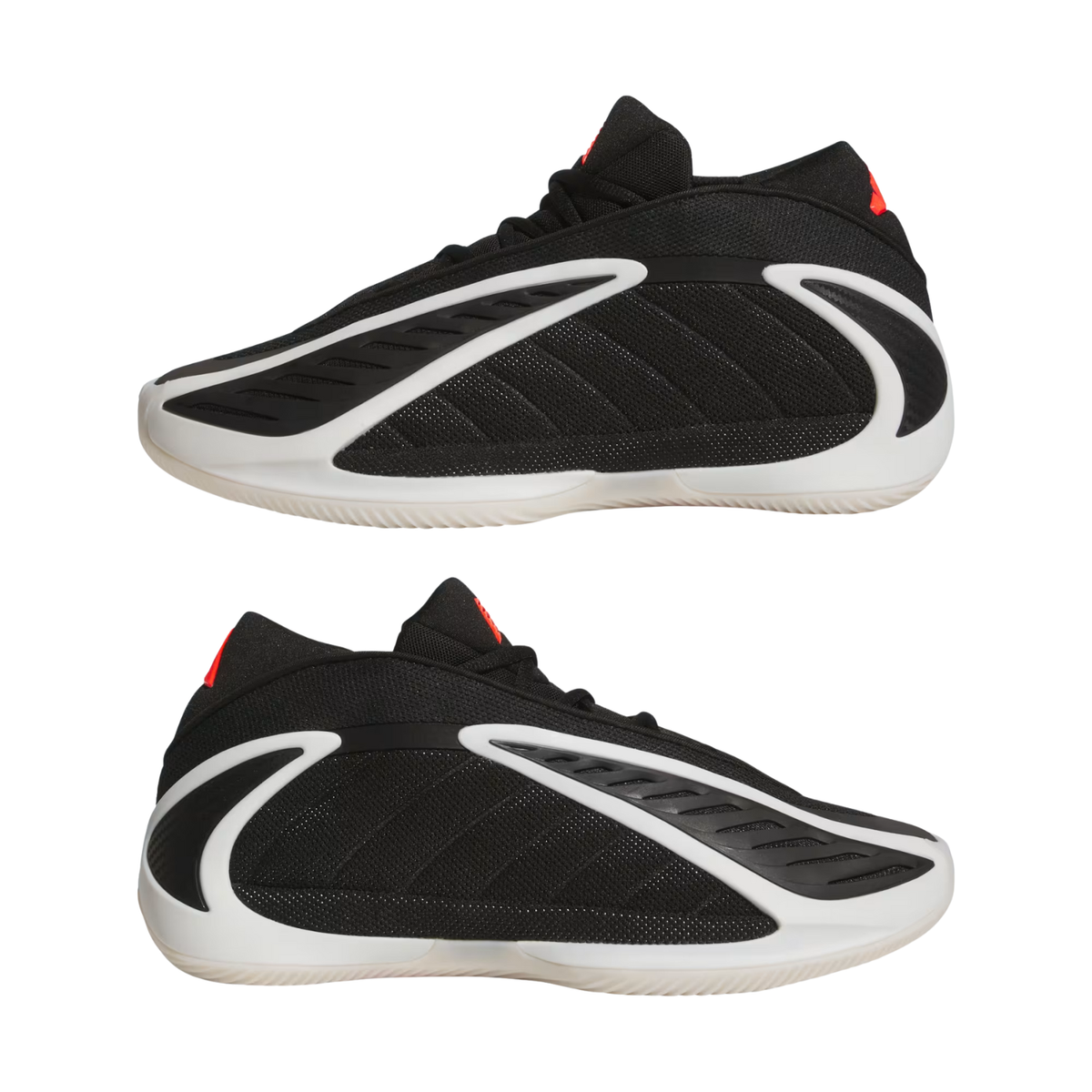 Adidas Anthony Edwards 2 Core Black/Zero Metallic/Lucid Red