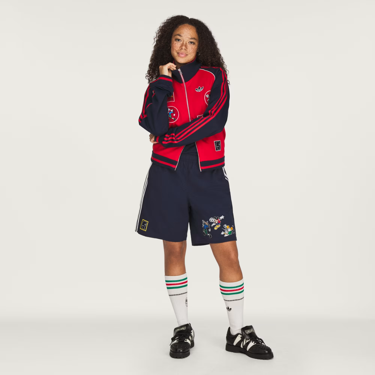 Adidas Brain Dead Disney Short Collegiate Navy 