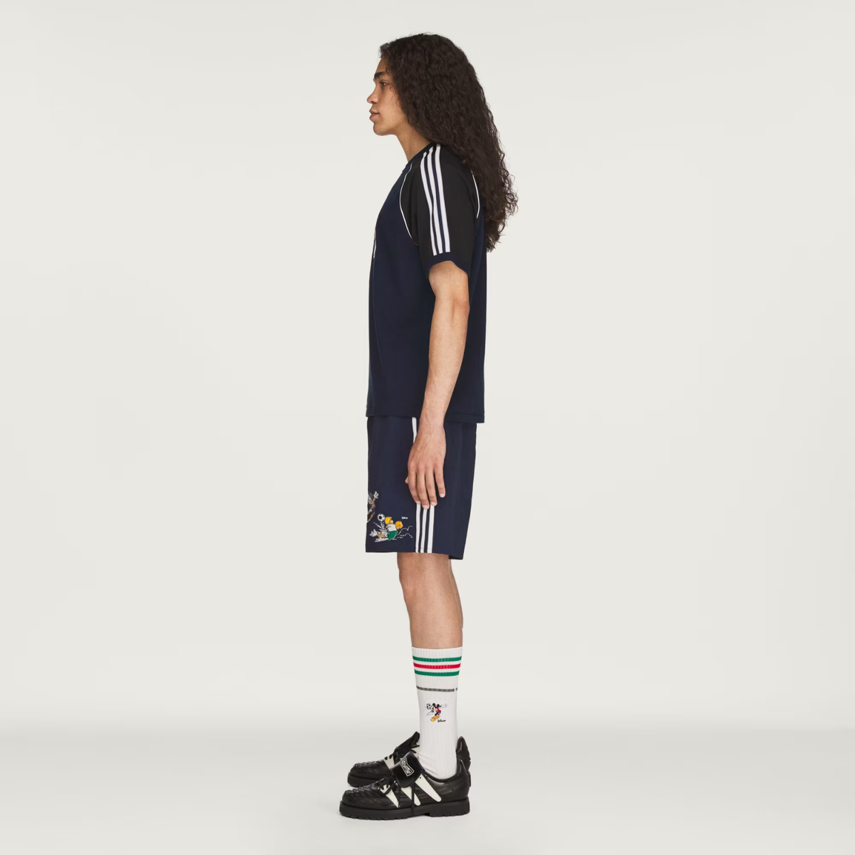 Adidas Brain Dead Disney Short Collegiate Navy 
