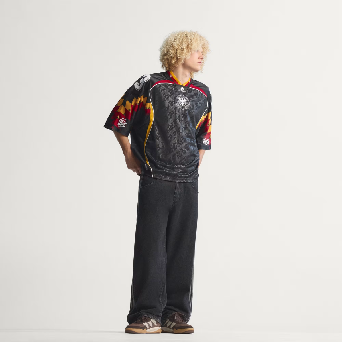 Adidas Bringback Remixed German Jersey Black