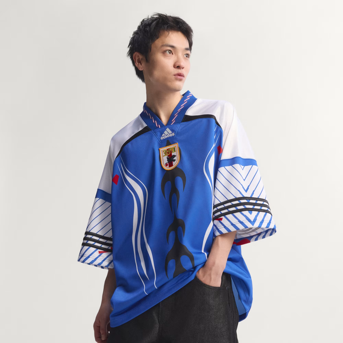 Adidas Bringback Remixed Japan Jersey Powder Blue/White/Red