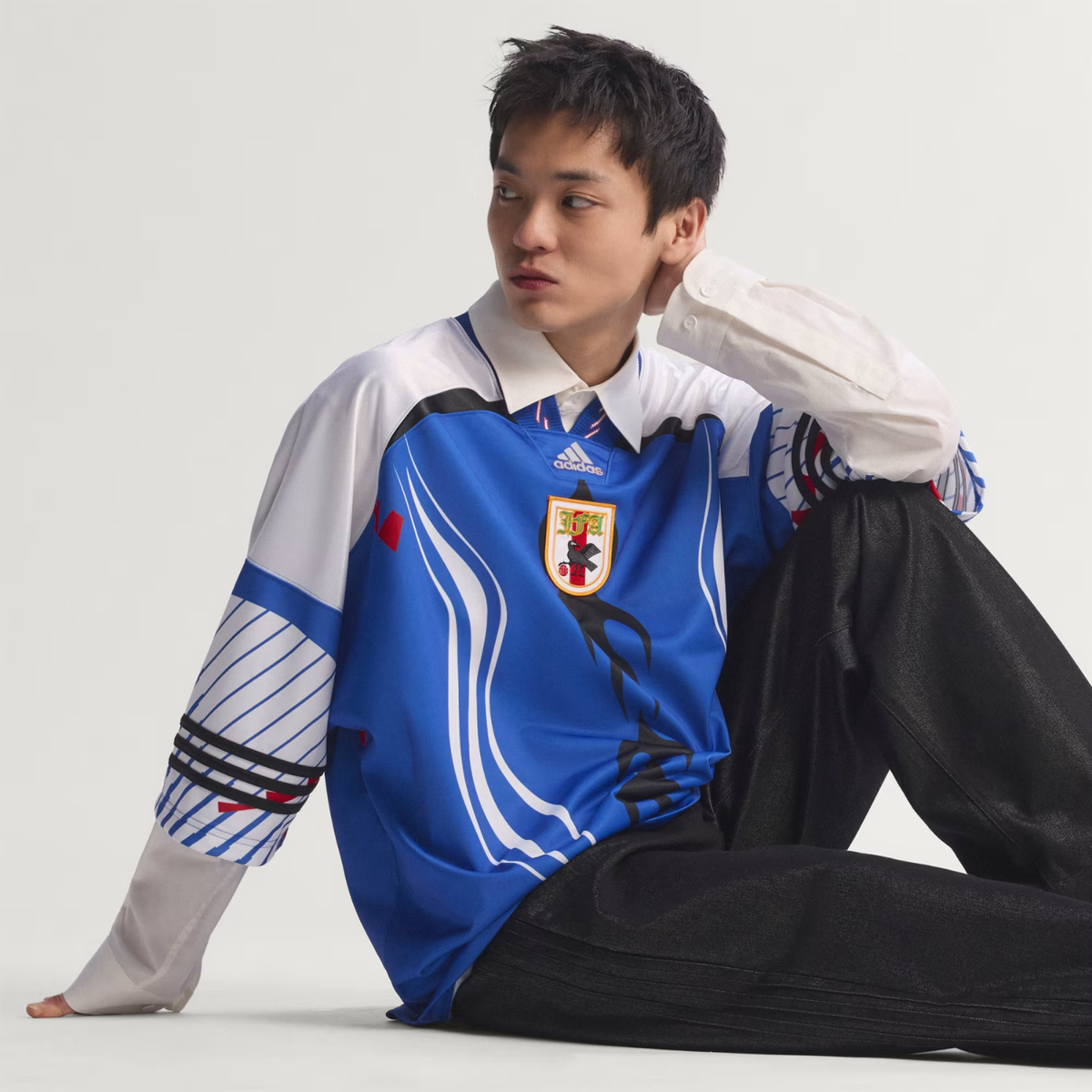 Adidas Bringback Remixed Japan Jersey Powder Blue/White/Red