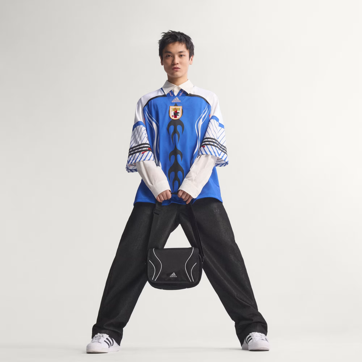 Adidas Bringback Remixed Japan Jersey Powder Blue/White/Red