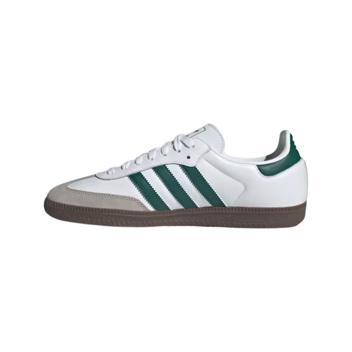 Adidas Samba OG - White/Core Green/Clear Granite