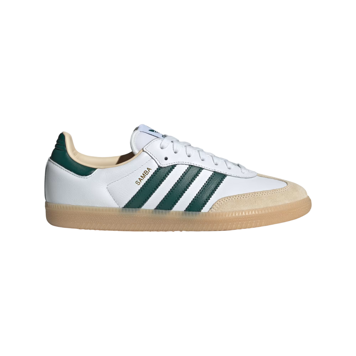 Adidas Samba OG Cloud White/Collegiate Green/Gum 