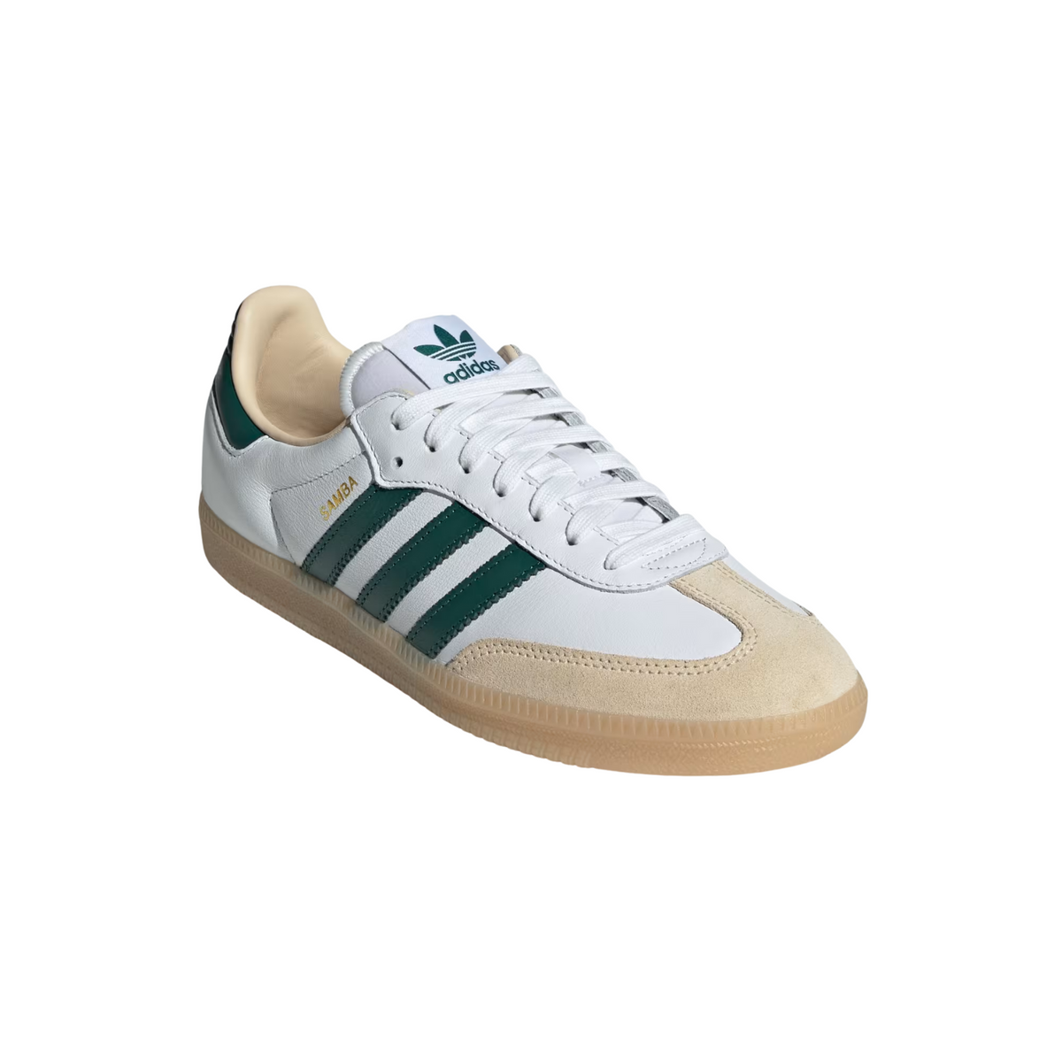 Adidas Samba OG Cloud White/Collegiate Green/Gum 