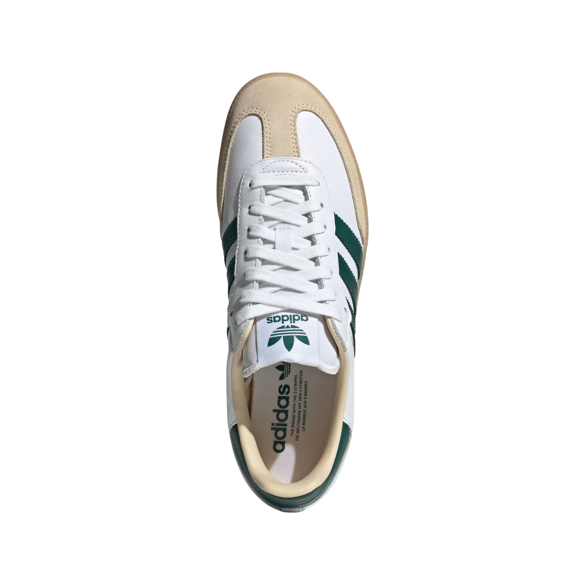 Adidas Samba OG Cloud White/Collegiate Green/Gum 