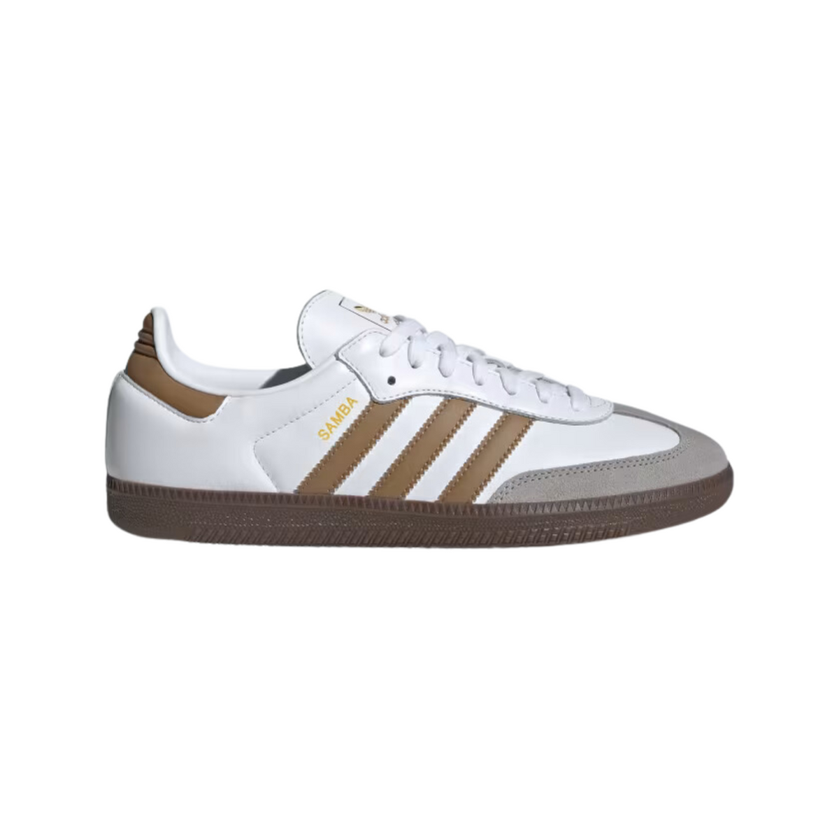 Adidas Samba OG White/Brown Desert/Clear Granite