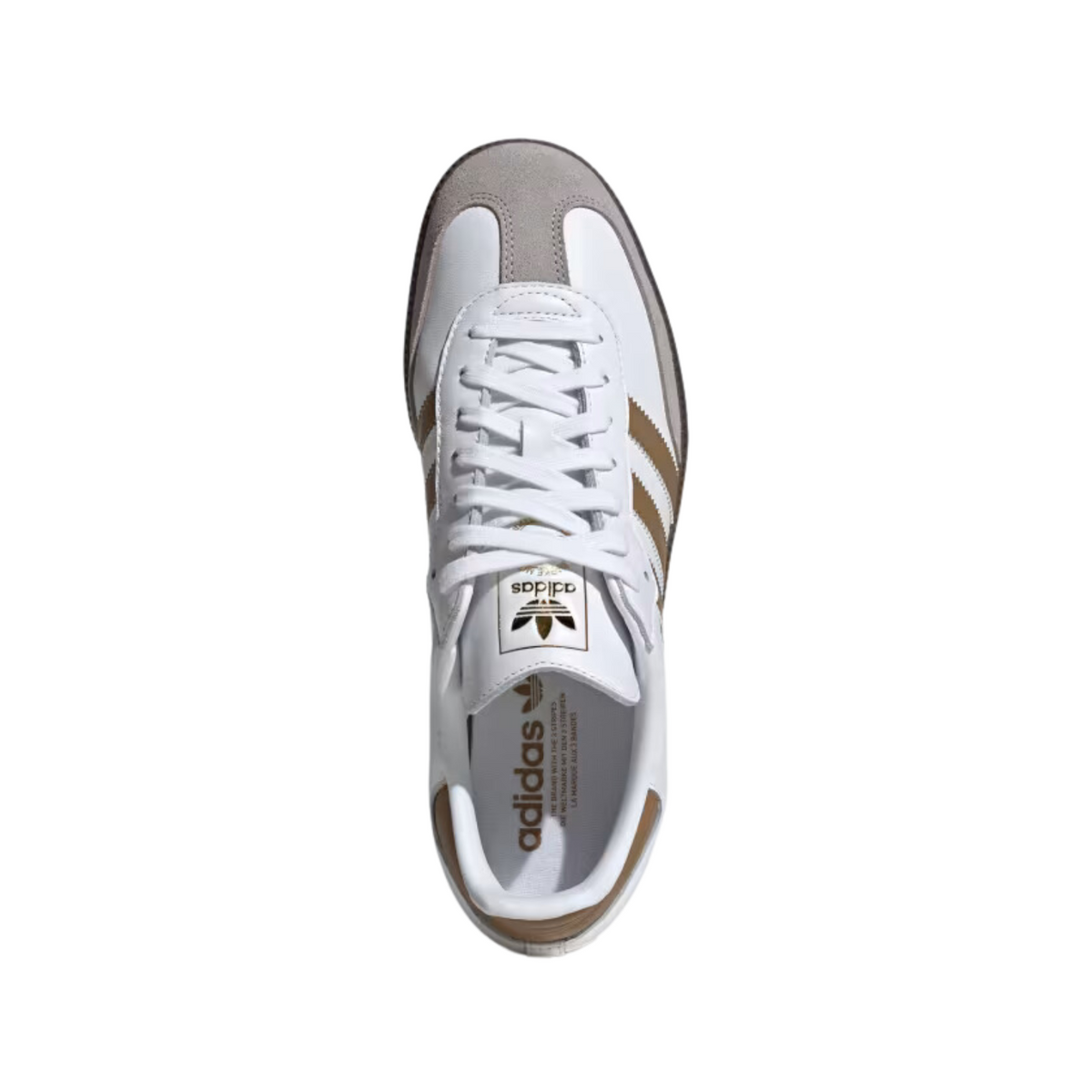 Adidas Samba OG White/Brown Desert/Clear Granite
