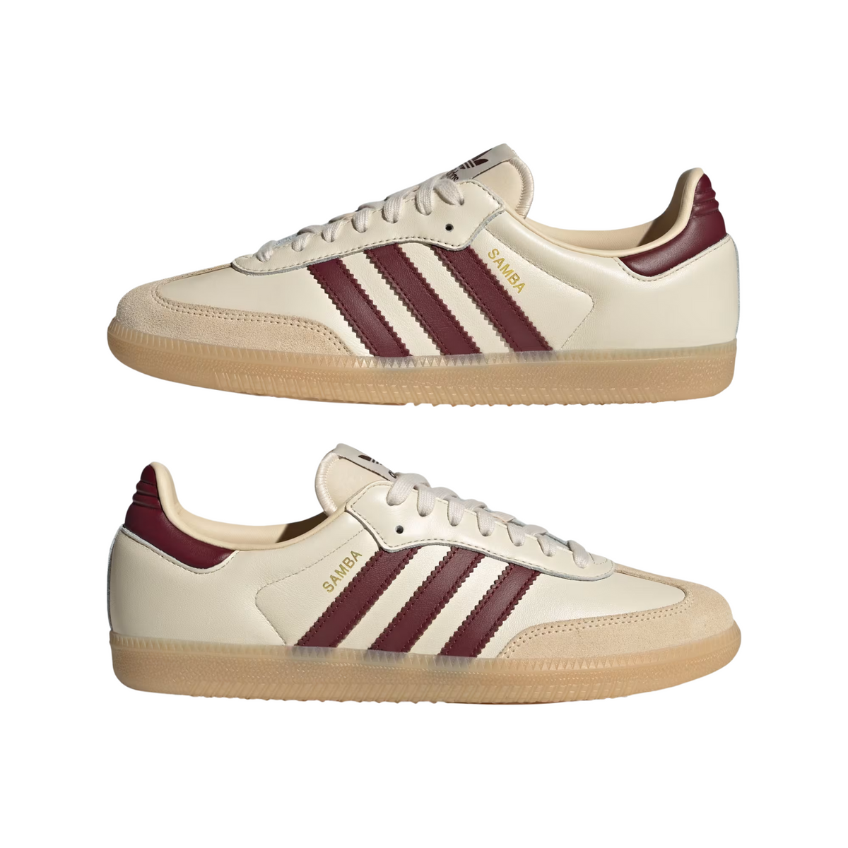 Adidas Samba OG Wonder White/Shadow Red/Gum