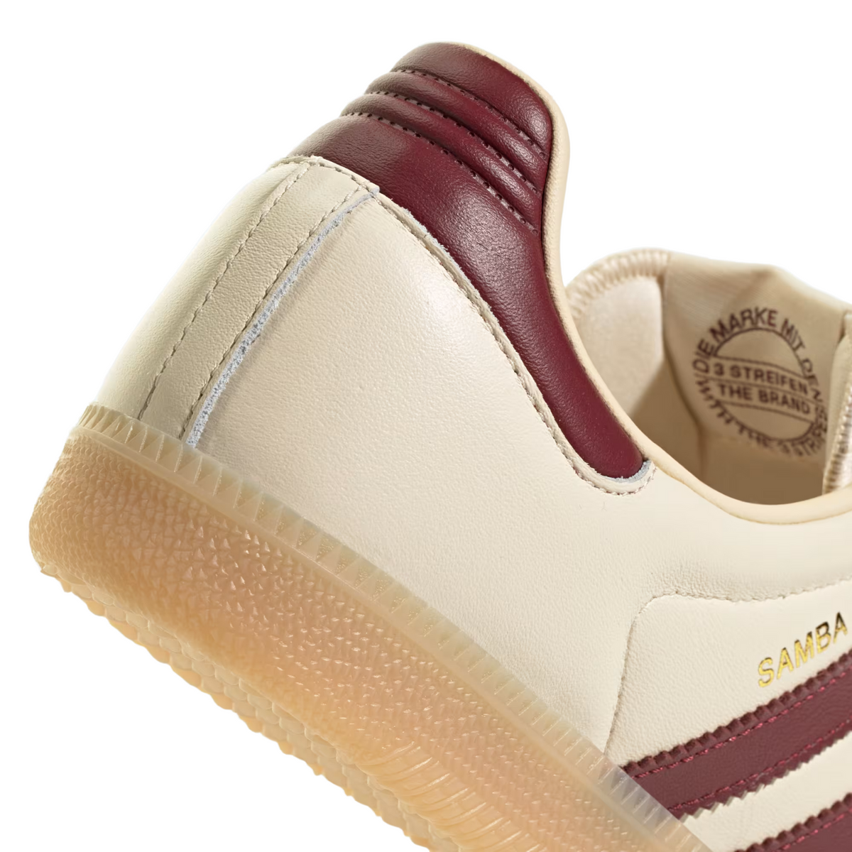 Adidas Samba OG Wonder White/Shadow Red/Gum