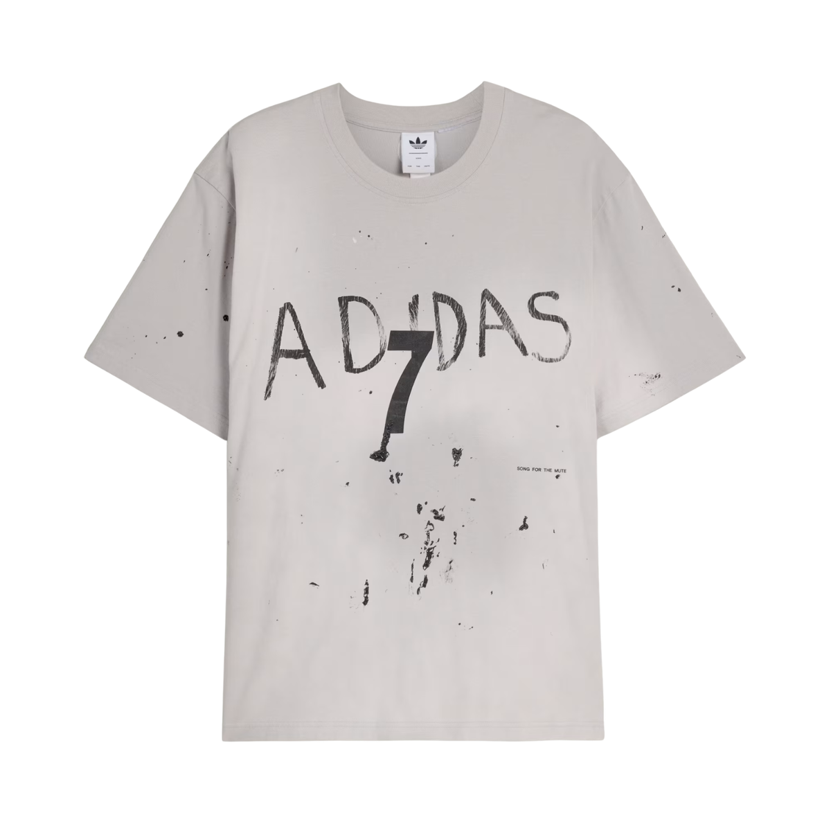 Adidas Song For The Mute Adi007 Tee Grey Two
