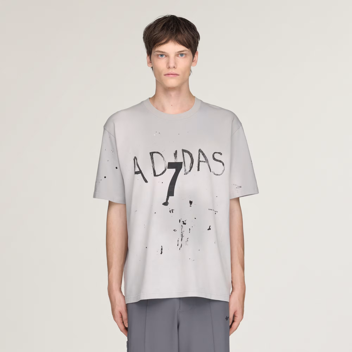 Adidas Song For The Mute Adi007 Tee Grey Two