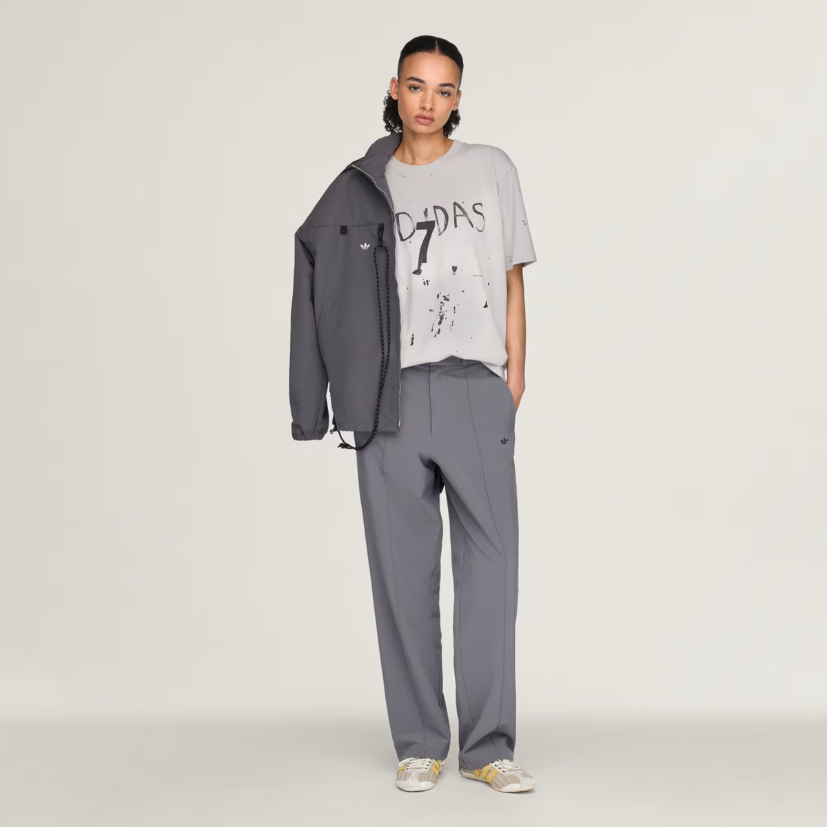 Adidas Song For The Mute Adi007 Tee Grey Two