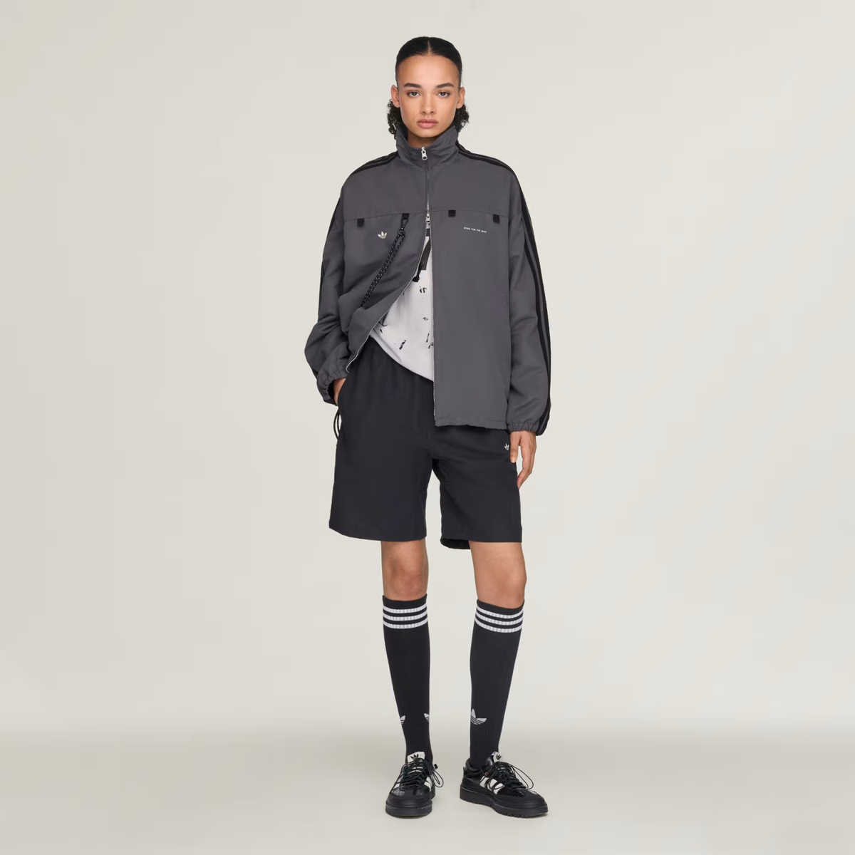 Adidas Song For The Mute Adi007 Track Top Grey Six