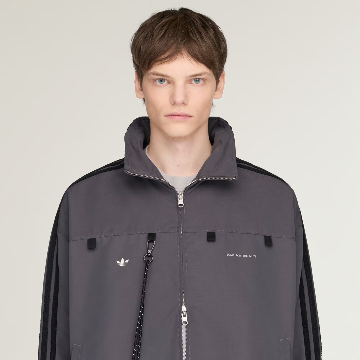 Adidas Song For The Mute Adi007 Track Top Grey Six