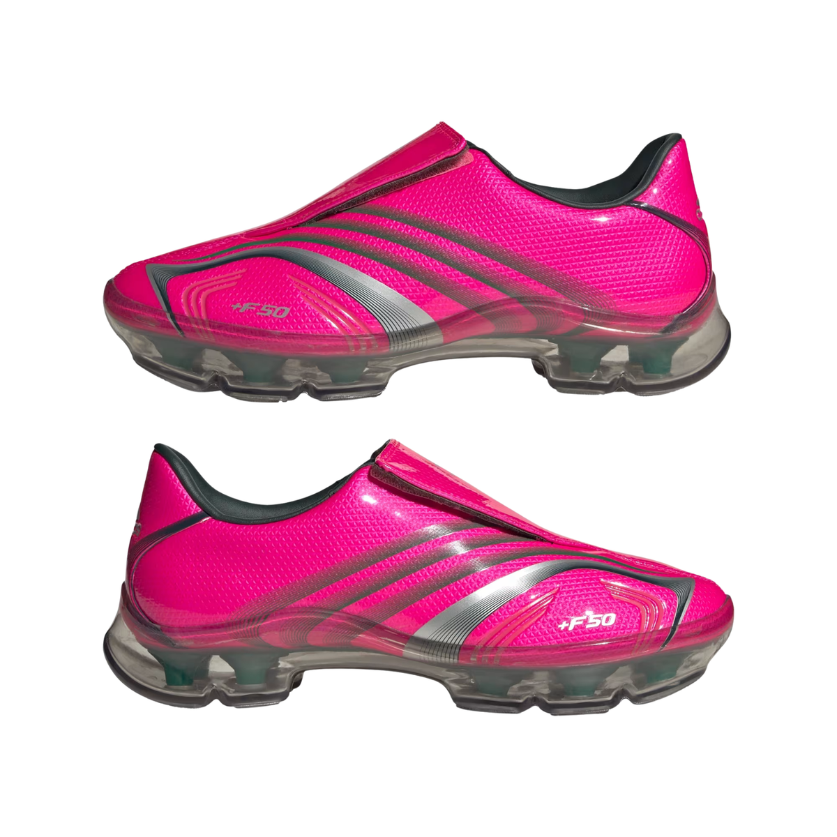 Adidas W F50 Adiframe Shocking Pink/Bold Green/Silver Metallic JQ9556