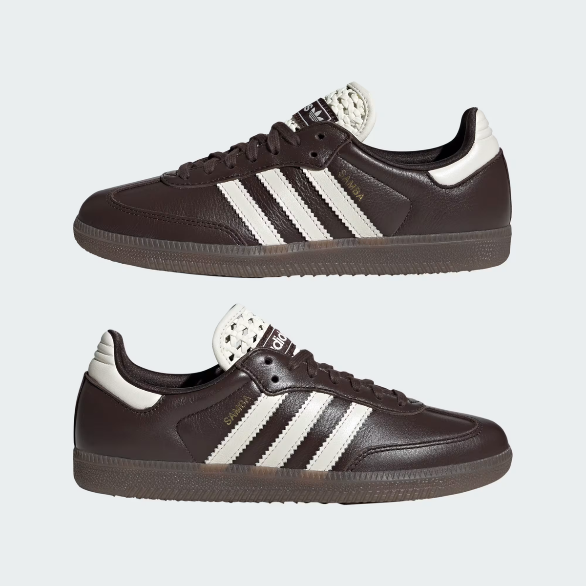Adidas W Samba OG Aurora Coffee/Off White/Gold Metallic