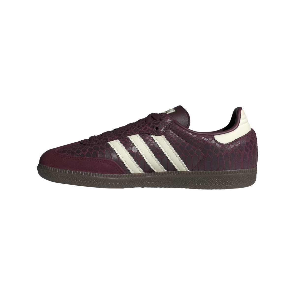 Adidas W Samba OG Maroon/Cream White/Gold Metallic