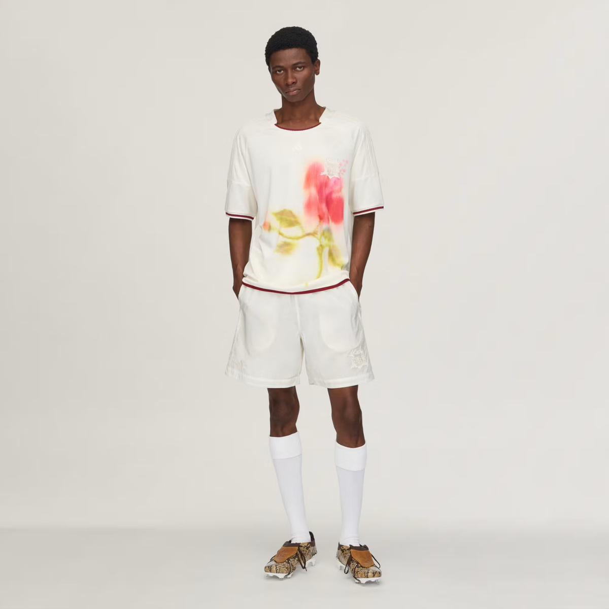 Adidas X Wales Bonner Football Jersey Chalk White