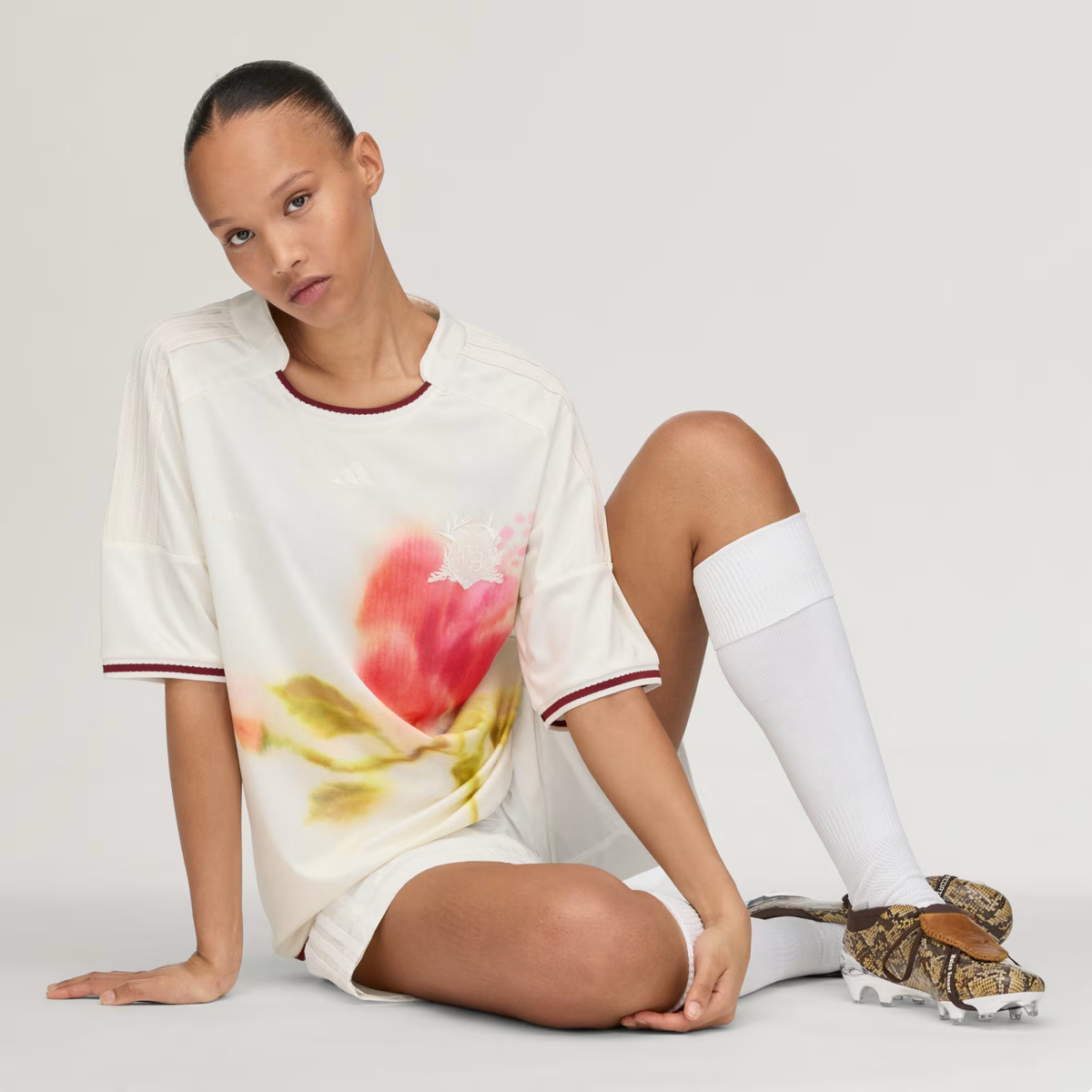 Adidas X Wales Bonner Football Jersey Chalk White