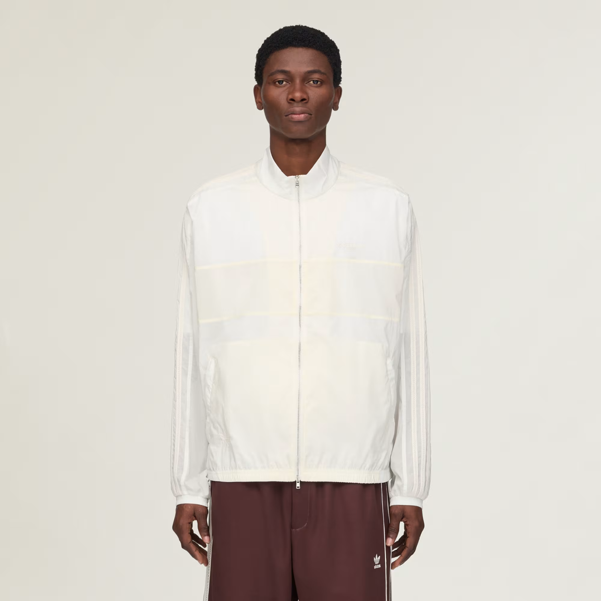Adidas X Wales Bonner Track Jacket Chalk White