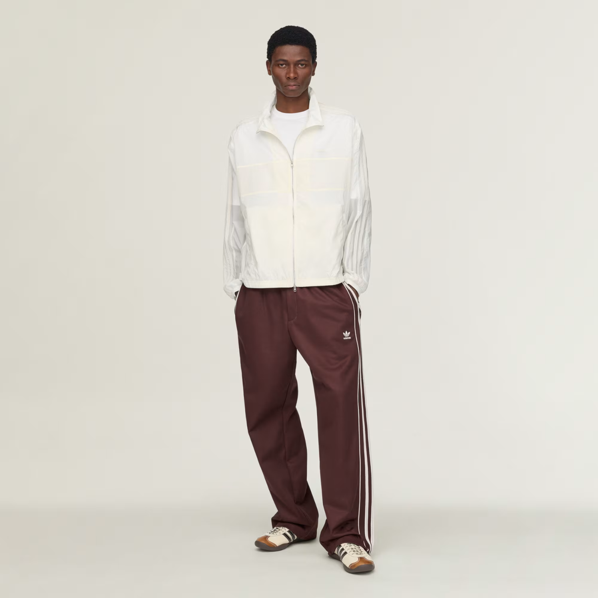 Adidas X Wales Bonner Track Jacket Chalk White