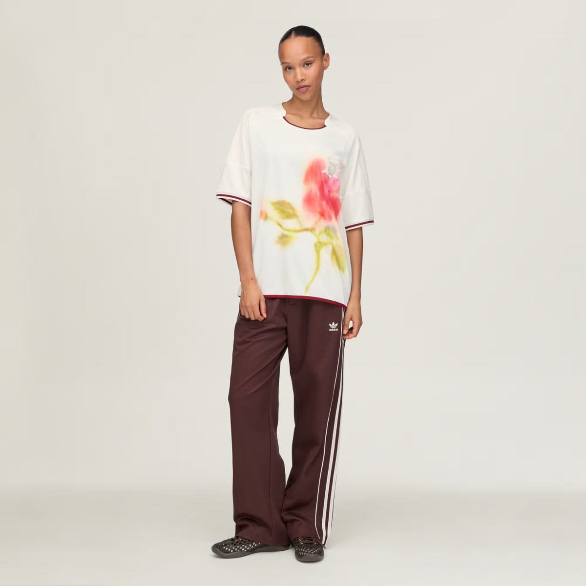 Adidas X Wales Bonner Track Pant Shadow Brown