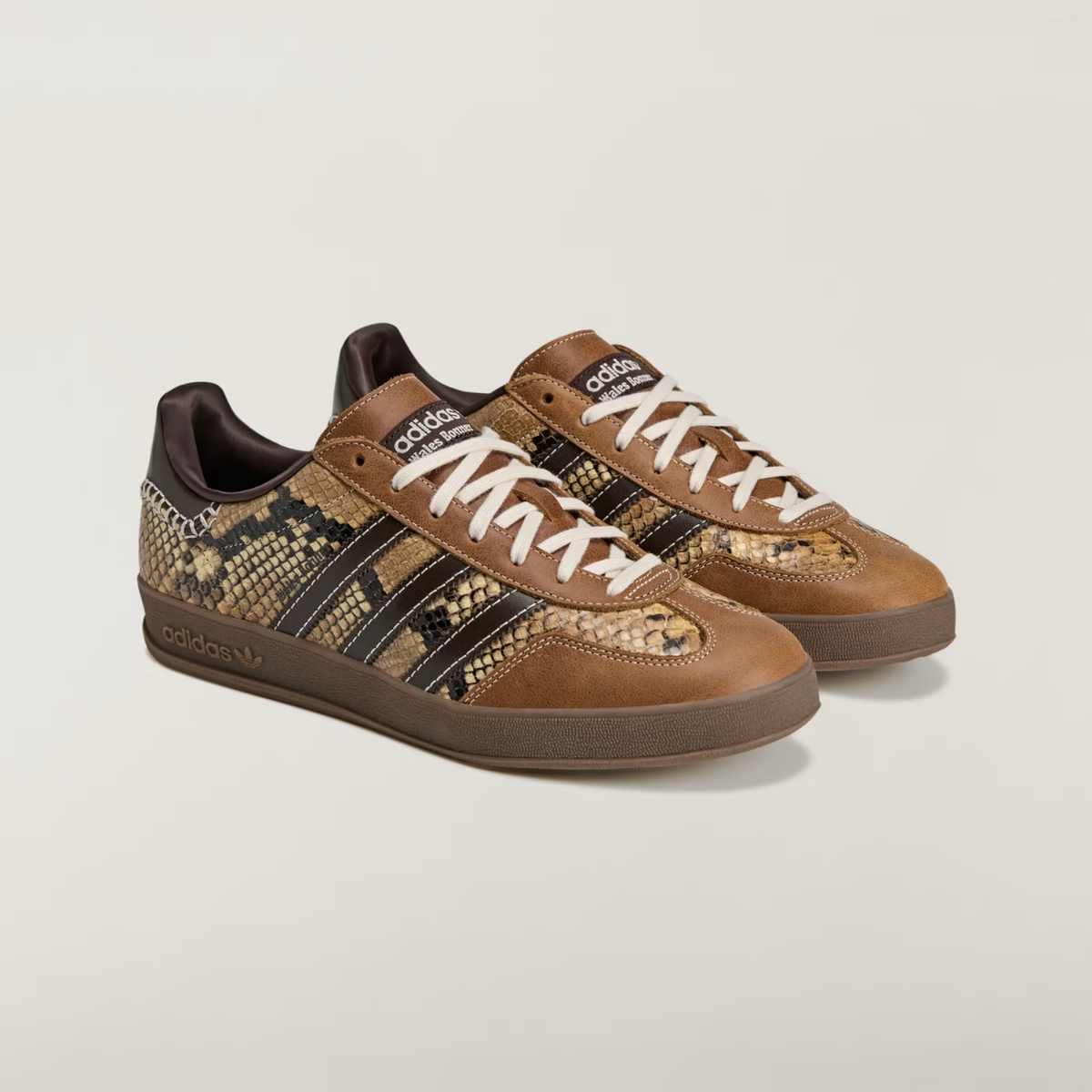 Adidas X Wales Bonner W Gazelle Snake Core Black/Dust Rust/Collegiate Burgundy