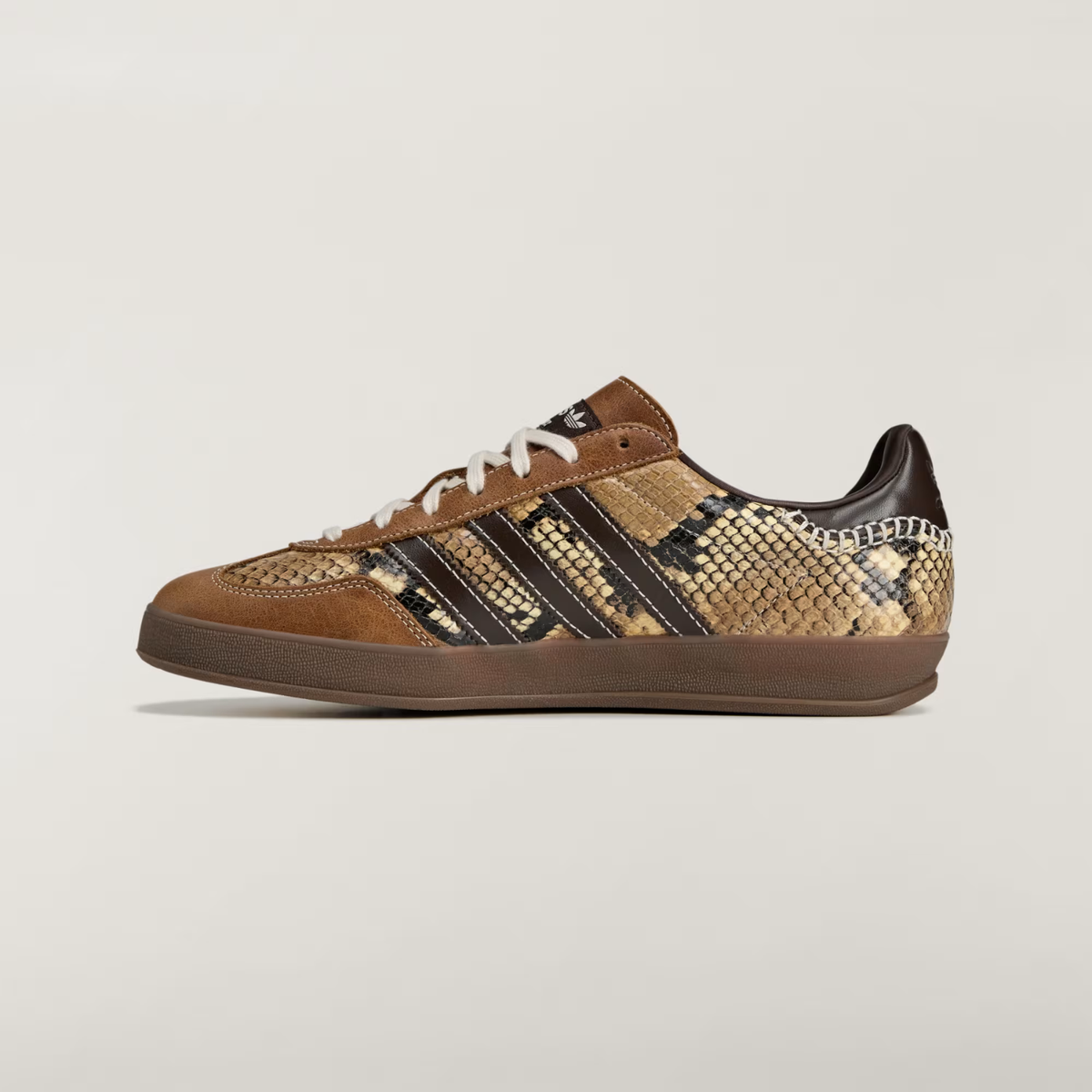 Adidas X Wales Bonner W Gazelle Snake Core Black/Dust Rust/Collegiate Burgundy