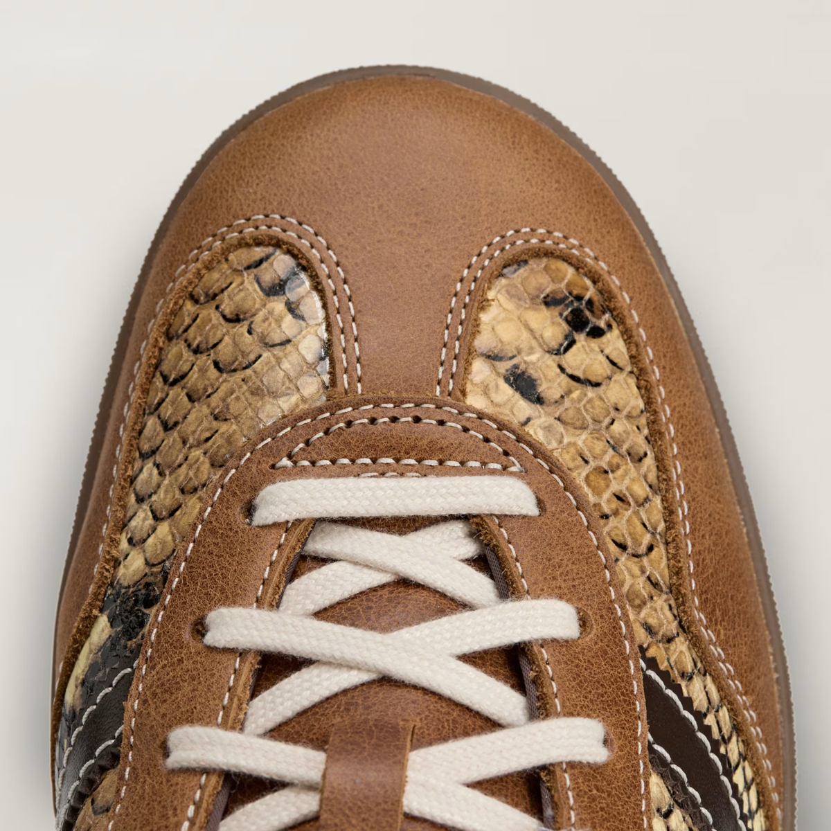 Adidas X Wales Bonner W Gazelle Snake Core Black/Dust Rust/Collegiate Burgundy