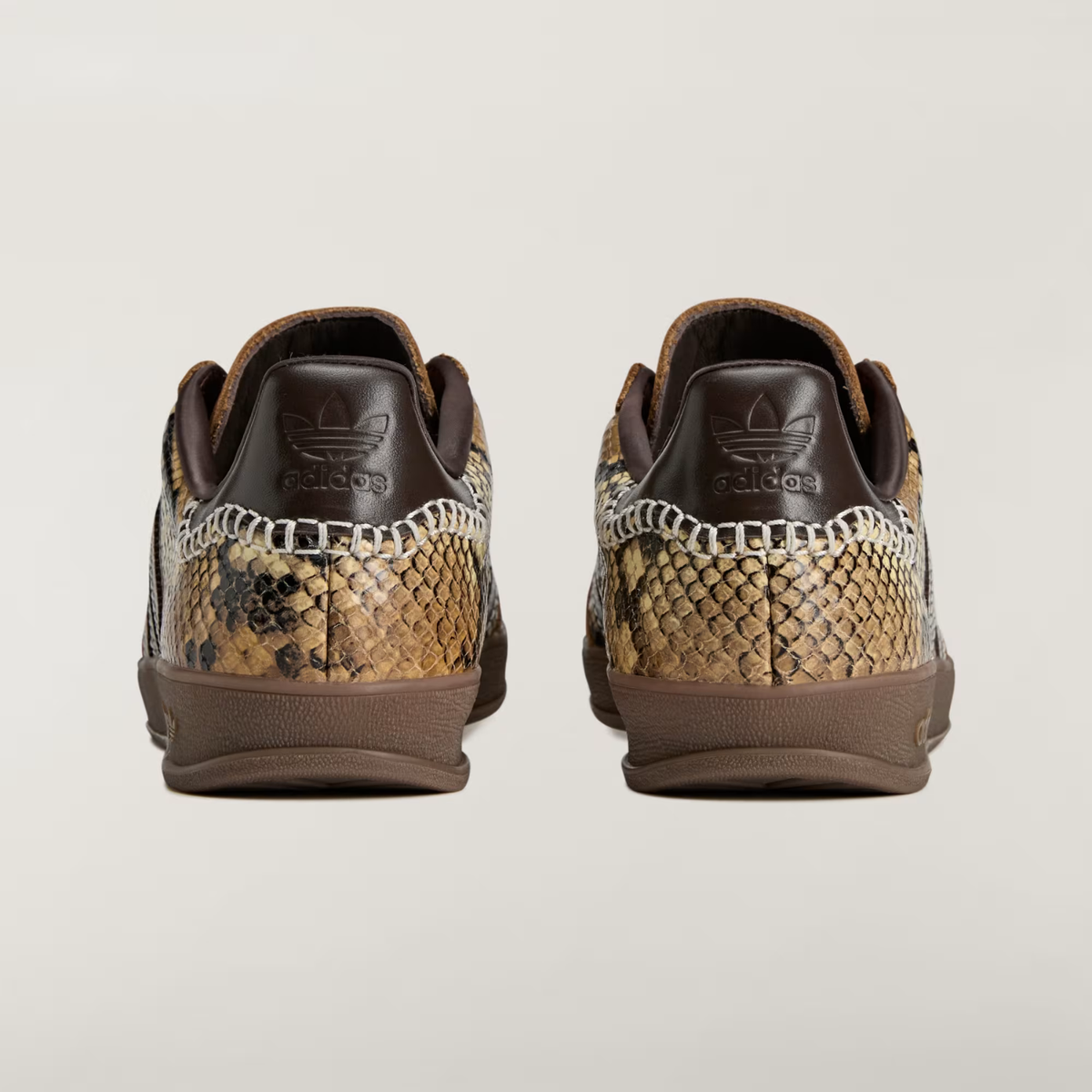 Adidas X Wales Bonner W Gazelle Snake Core Black/Dust Rust/Collegiate Burgundy