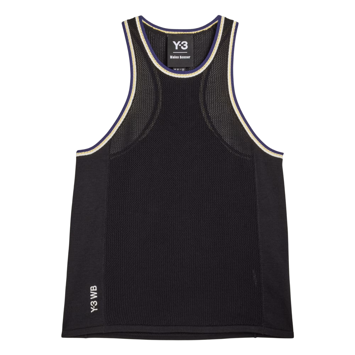 Adidas X Wales Bonner W Y3 Knit Tank Top Black