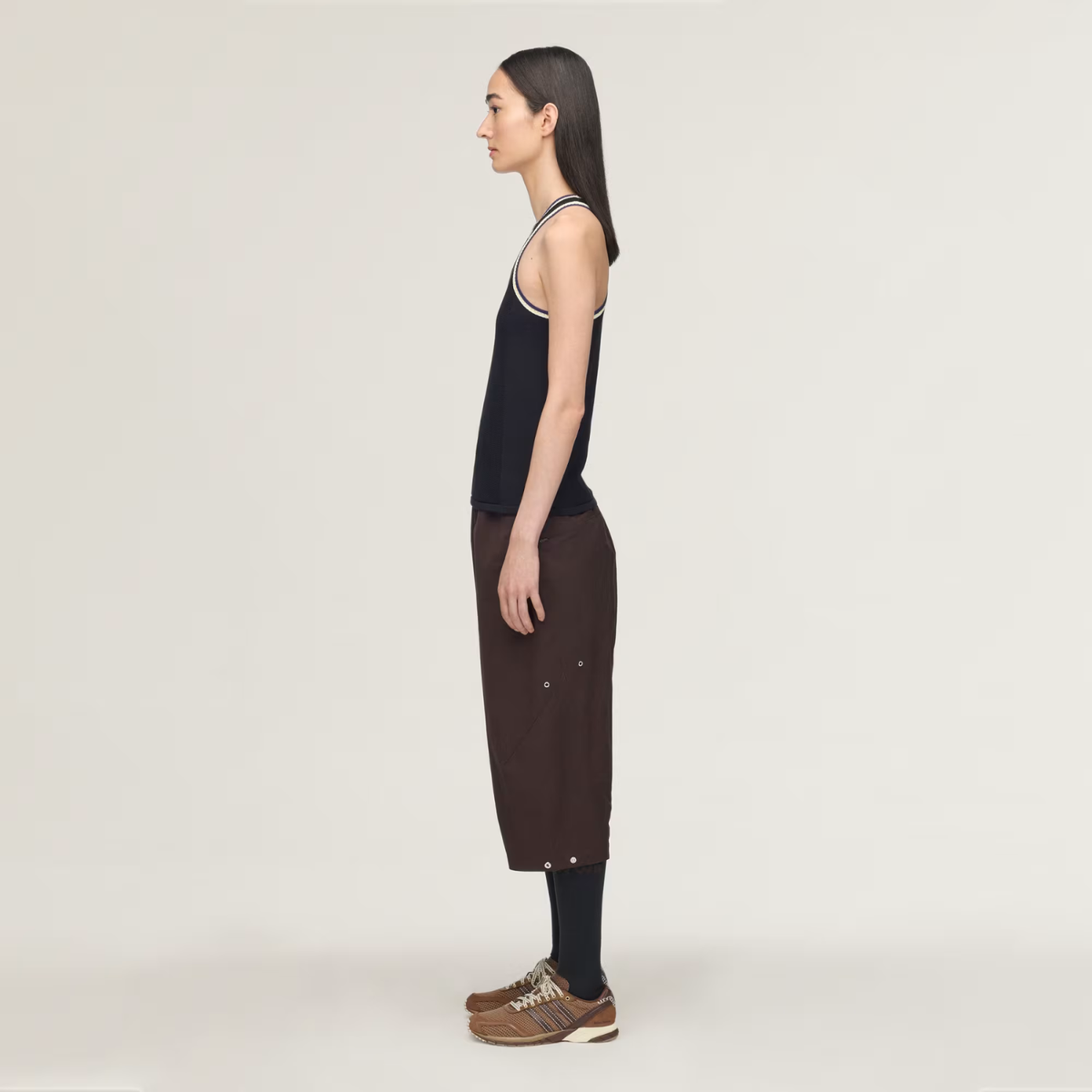 Adidas X Wales Bonner W Y3 Knit Tank Top Black