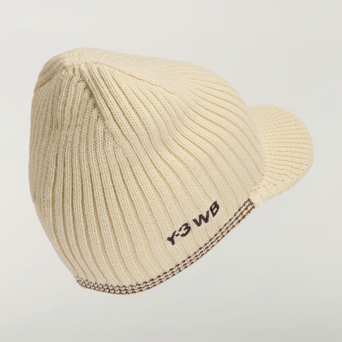 Adidas X Wales Bonner Y3 Beanie Cap Cream White 