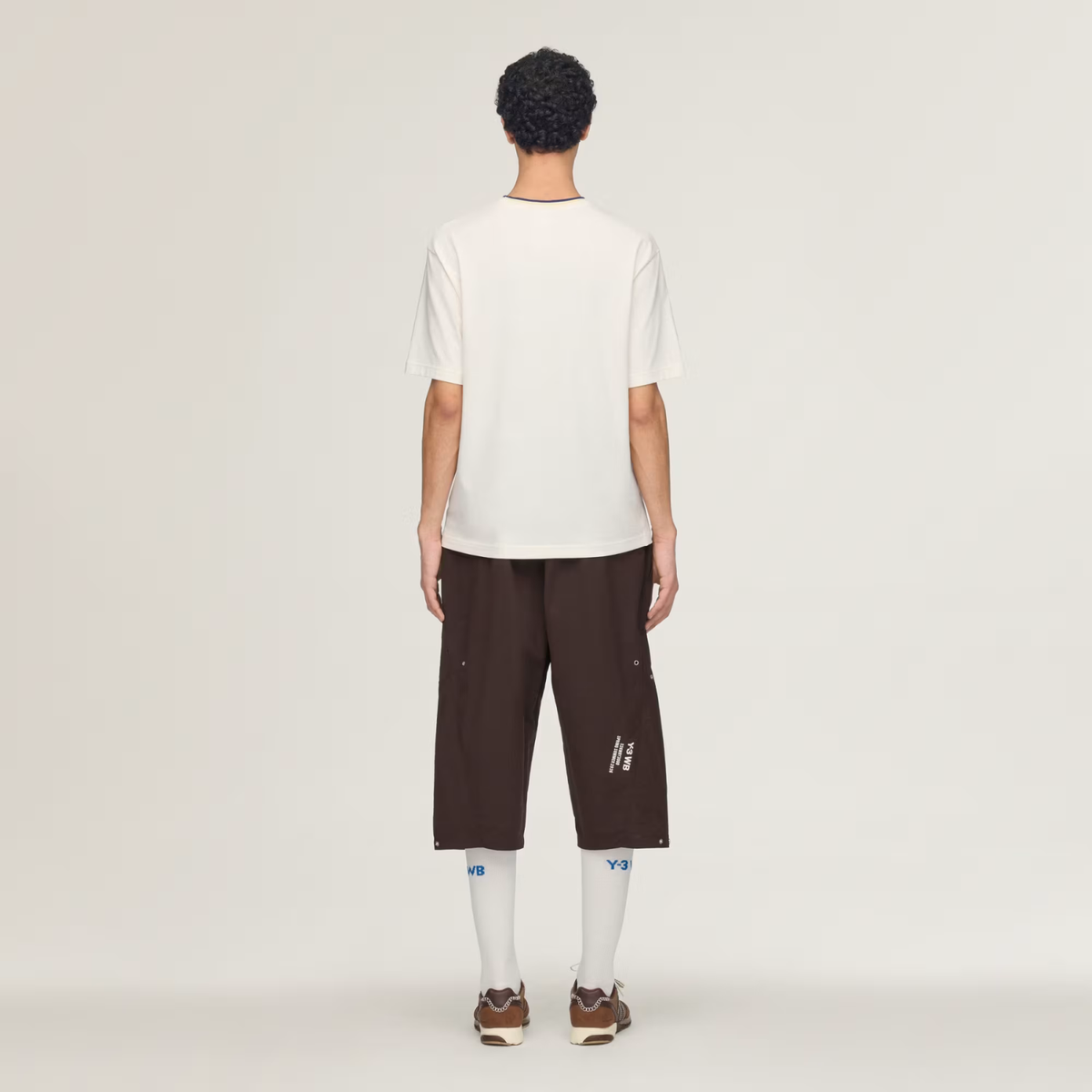 Adidas X Wales Bonner Y3 Graphic T-Shirt Chalk White