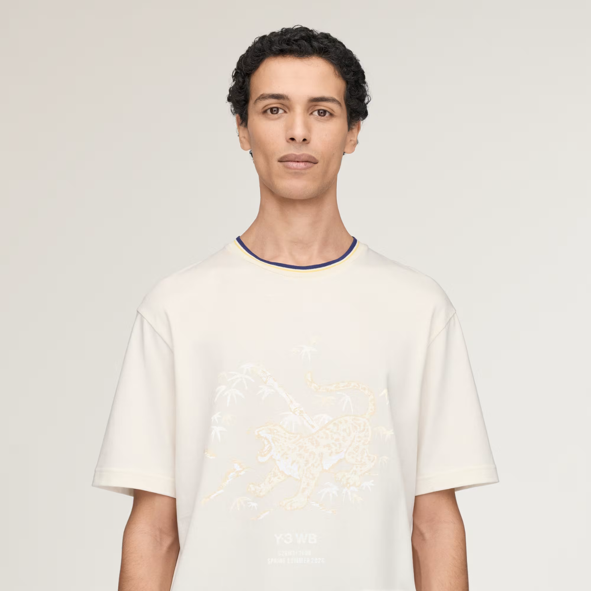 Adidas X Wales Bonner Y3 Graphic T-Shirt Chalk White