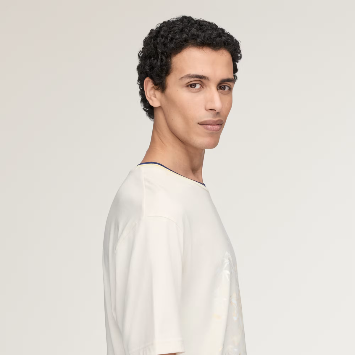 Adidas X Wales Bonner Y3 Graphic T-Shirt Chalk White